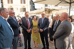 Tarquinia - Inaugurazione di Divino etrusco