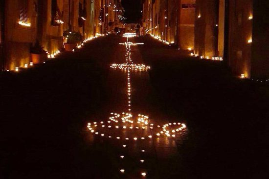 Monterosi - La manifestazione "Luci e sapori del borgo"