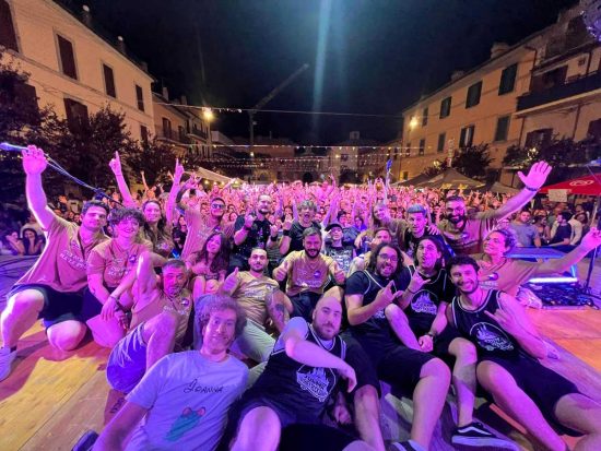 Viterbo - Un momento di "Note di luppolo" a San Martino al Cimino