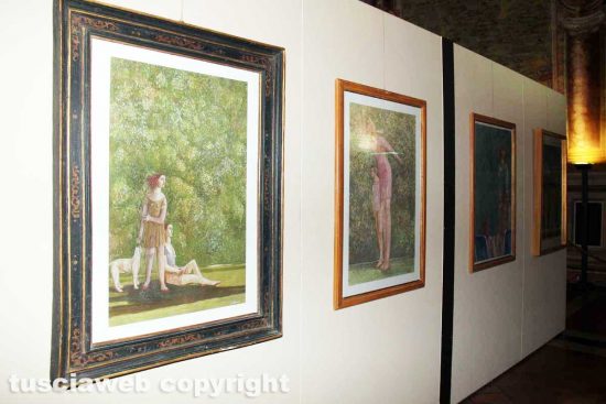 la mostra di Alessio Paternesi a palazzo dei Priori