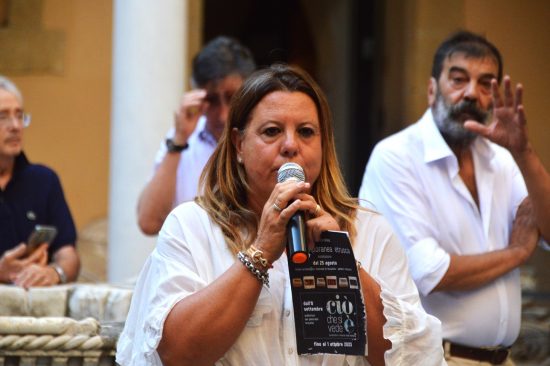 La presidente della società tarquiniense d'arte e storia Alessandra Sileoni
