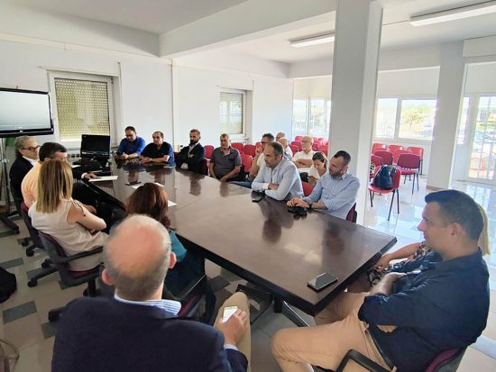 Fondi L'incontro dell'assessora Ambiente della regione Lazio, Elena Palazzo, con Anbi Lazio e il consorzio sud ovest di Fondi