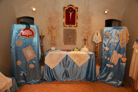I lavori dell'associazione Bolsena ricama