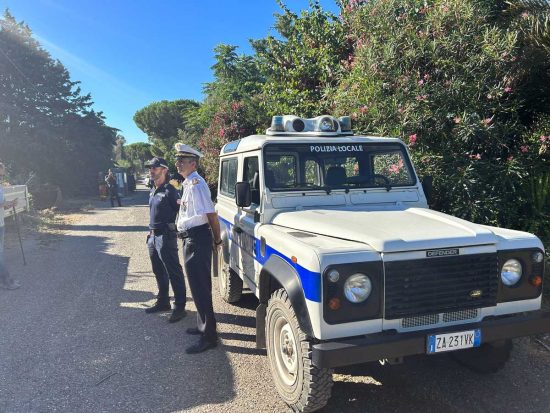 Tarquinia - Operazioni di demolizione a San Giorgio