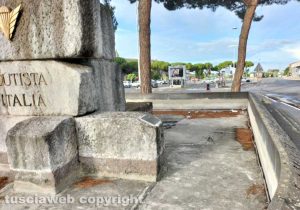 Viterbo - Degrado al Sacrario