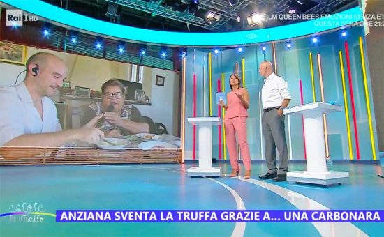 Nonna Maria Eva su Rai1 a Estate in diretta