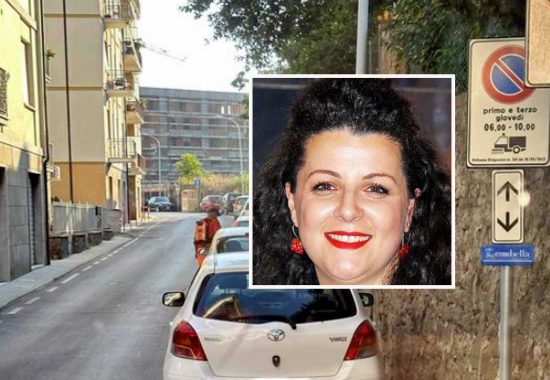 Viterbo bella - Le auto in divieto di sosta e nel riquadro Chiara Frontini