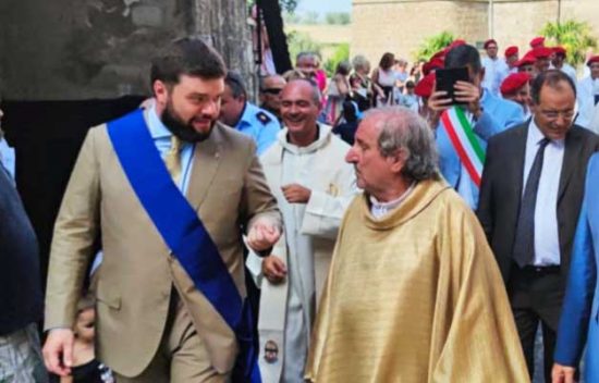 Alessandro Romoli e Don Remo Giardini