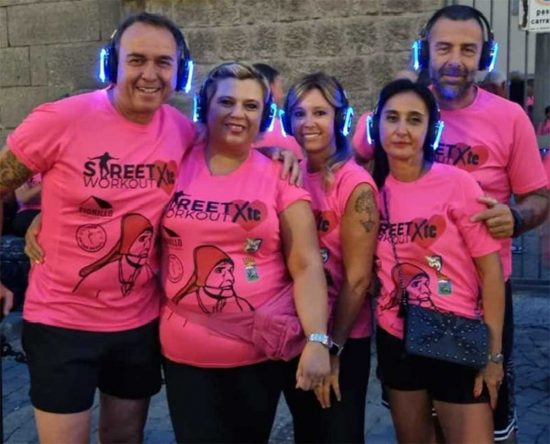 Santa Rosa - L'edizione 2023 dello Street Workout, lungo il percorso del trasporto