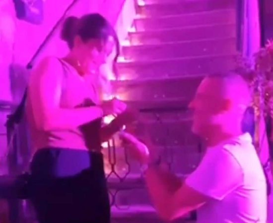 Vallerano - Proposta di matrimonio alla Notte delle candele