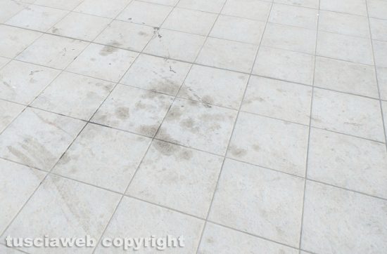 Civitavecchia - Terrazza Guglielmi nel degrado