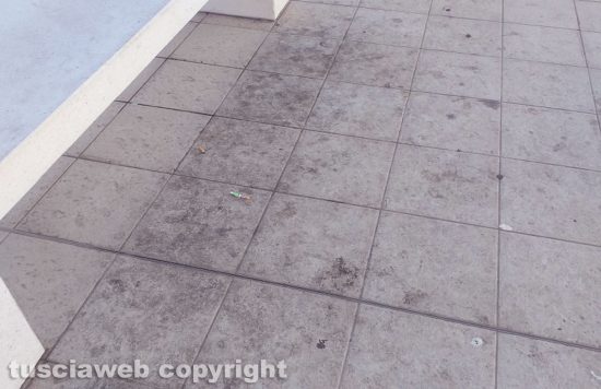 Civitavecchia - Terrazza Guglielmi nel degrado