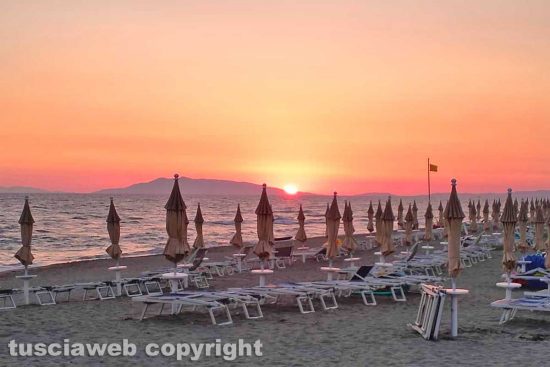 Montalto di Castro - Tramonto sulle Murelle
