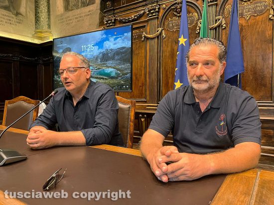 Massimo Piergentili (sinistra) e Roberto Capoccioni
