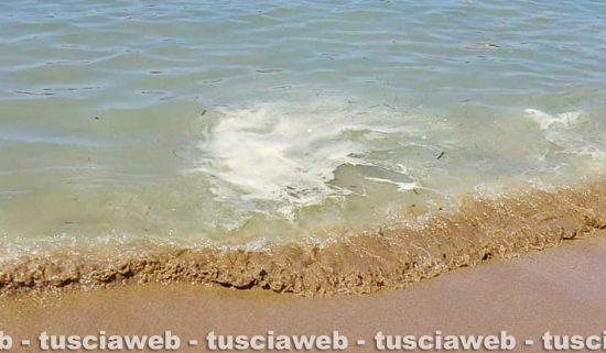 Santa Severa - Gli sversamenti in mare
