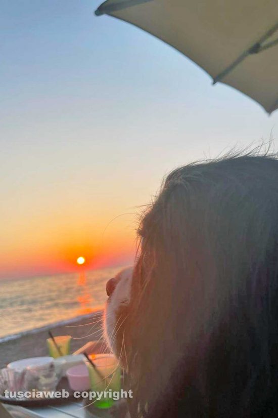 Tarquinia - Un tramonto e Wendy