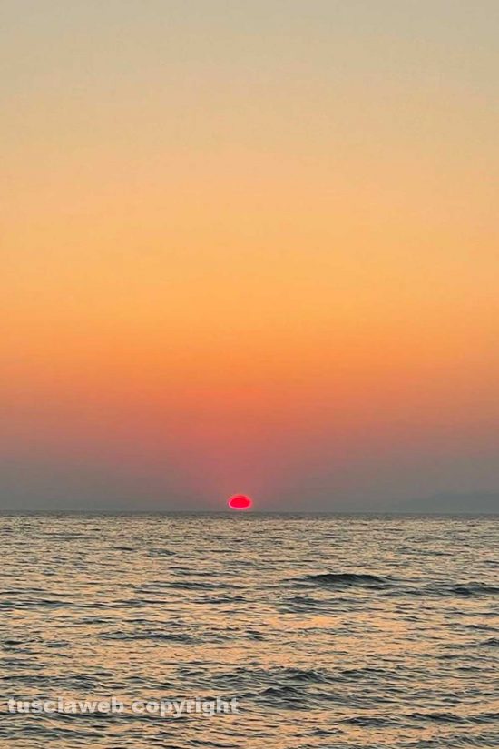 Tarquinia - Un tramonto