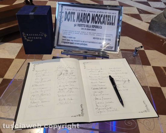 Viterbo - I funerali di Mario Moscatelli