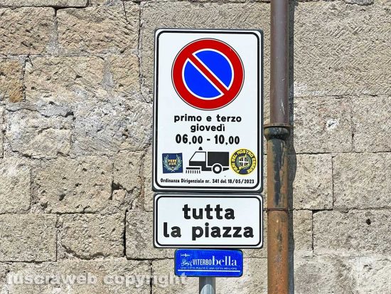 I divieti di Viterbo pulita