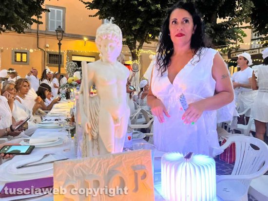 Viterbo - La White dinner a San Faustino