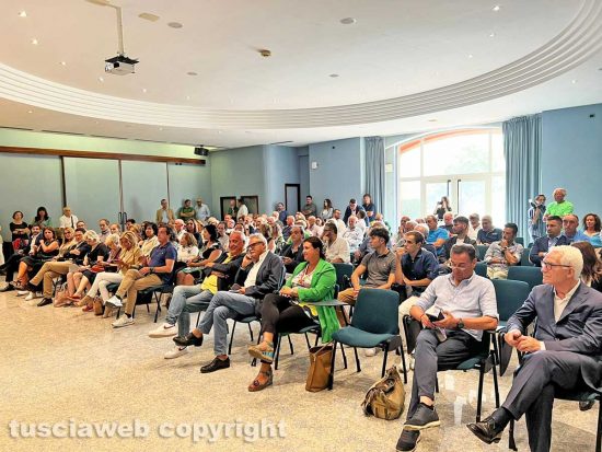 Viterbo - L'incontro di Forza Italia alle Terme dei papi