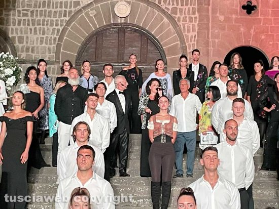 La cena con i facchini di Santa Rosa
