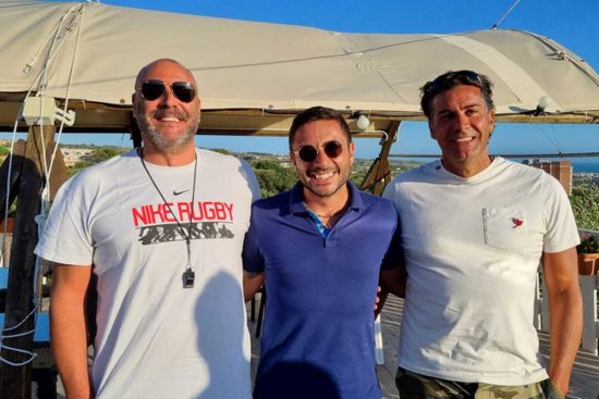 Sport - Pallanuoto - Centumcellae - Alessio Buffardi, Jonathan Civero ed Emiliano Coleine