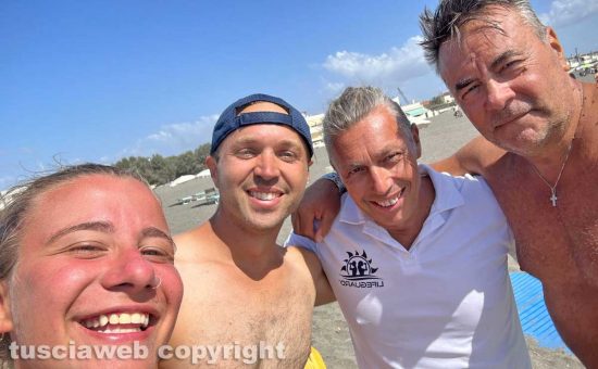 Da sinistra: Venere Buzi, Enzo Agostinucci, Paolo Pizzala e Primo Panaccia