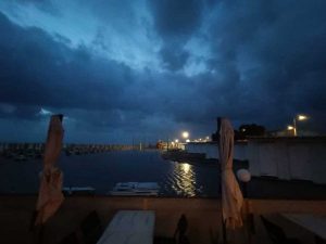 Mareggiata a Tarquinia