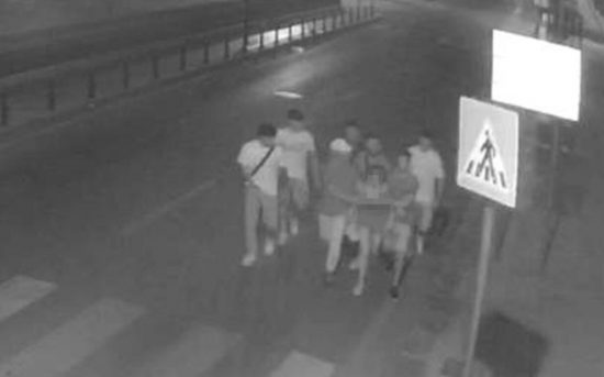Palermo - Gli indagati con la ragazza 