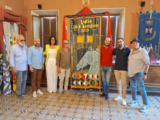 Ronciglione - Corse a vuoto - La presentazione del palio di San Bartolomeo 2023