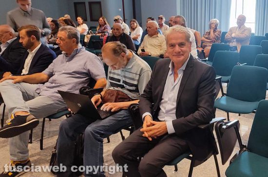 Giovanni Arena all'incontro con Umberto Fusco