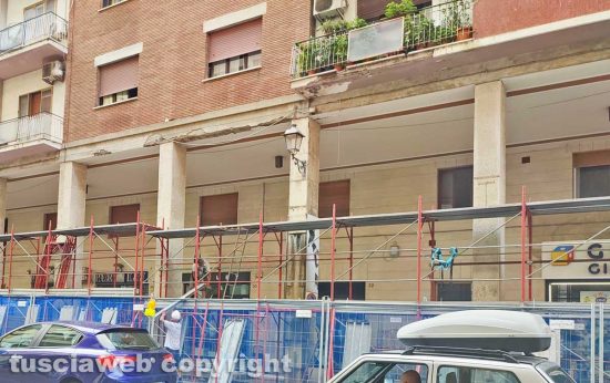 Civitavecchia - I lavori a Corso Marconi