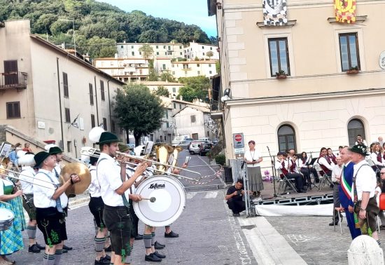 Allumiere - La festa per il gemellaggio con Eglfing