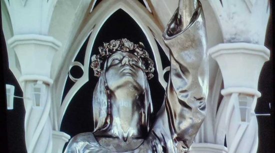 Maria Rita Chiara Pantaleoni nei panni di Santa Rosa