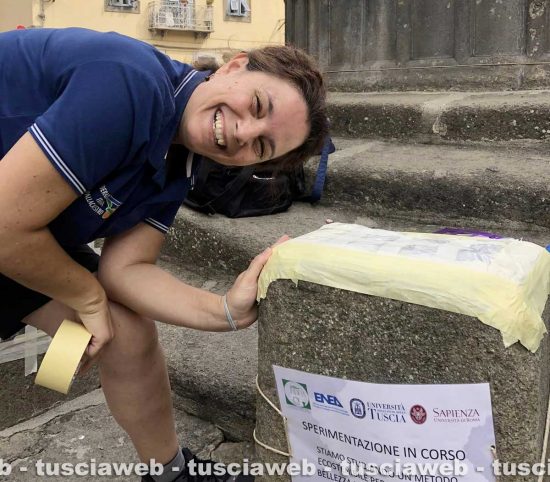 Viterbo - Enea, Unitus e La Sapienza di Roma unite conservare la fontana di San Faustino con sostanze naturali - Danila