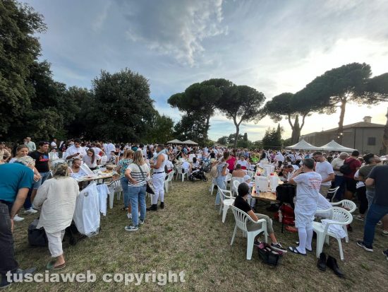 Santa Rosa - Viterbo - I facchini in ritiro nel boschetto dei frati Cappuccini 2023