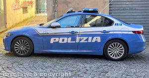 Viterbo - La polizia in centro