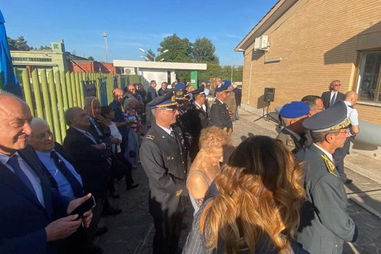 Viterbo - L'inaugurazione dell'area espositiva dell'Associazione arma aeronautica