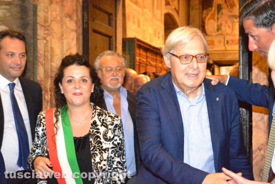 Chiara Frontini e Vittorio Sgarbi