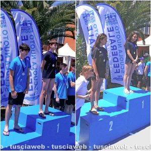 Nuoto - Gabriel Jesus Ciarpi e Angelica  Onofri oro nei 50 rana