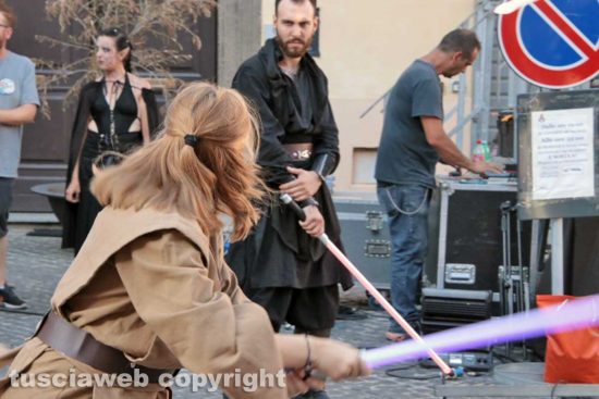 I cosplayers e Star Wars a Capranica
