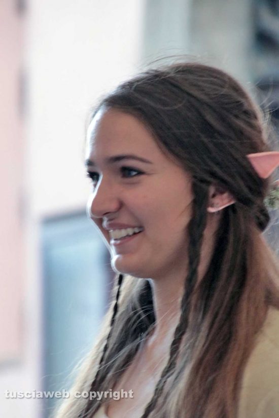 I cosplayers e Star Wars a Capranica