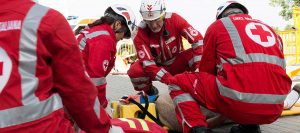 Corso di primo soccorso della Cri