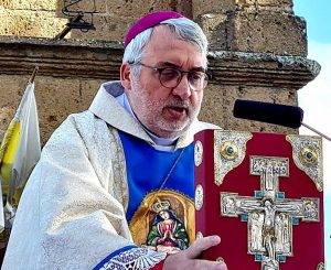 Civita Castellana - Madonna Ad Rupes  Il vescovo Marco Salvi