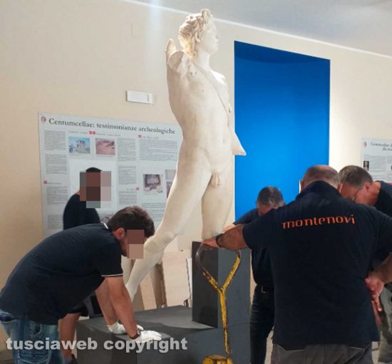 Civitavecchia - La statua dell'Apollo Helios