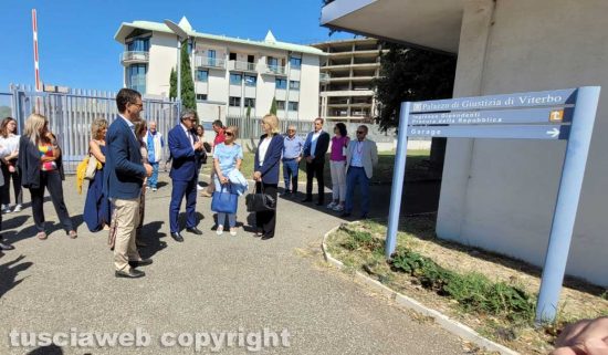 Tribunale - Visita al Guardino della solidarietà, qui è previsto l'ingresso per le audizioni protette nella ex casa del custode