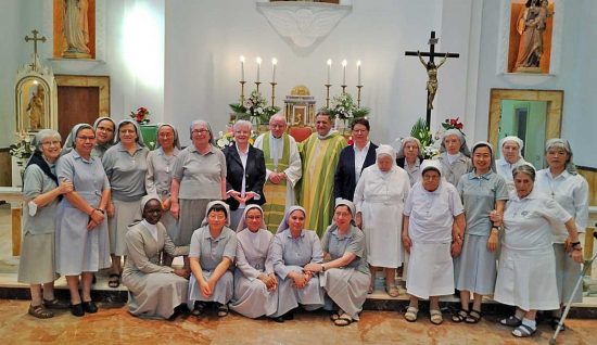 Viterbo - Villa Rosa - 50 anni di consacrazione religiosa di suor Mariella Giannini