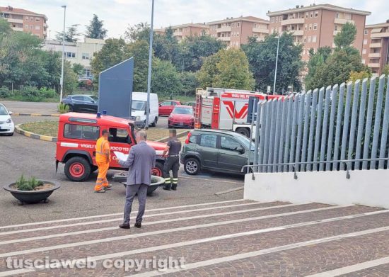 Viterbo - Vigili del fuoco in tribunale