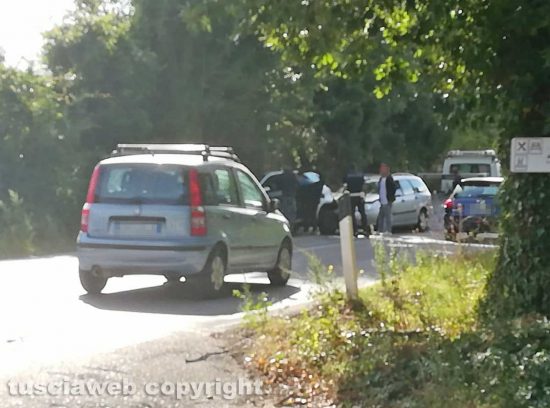 Viterbo - Incidente sulla Cimina